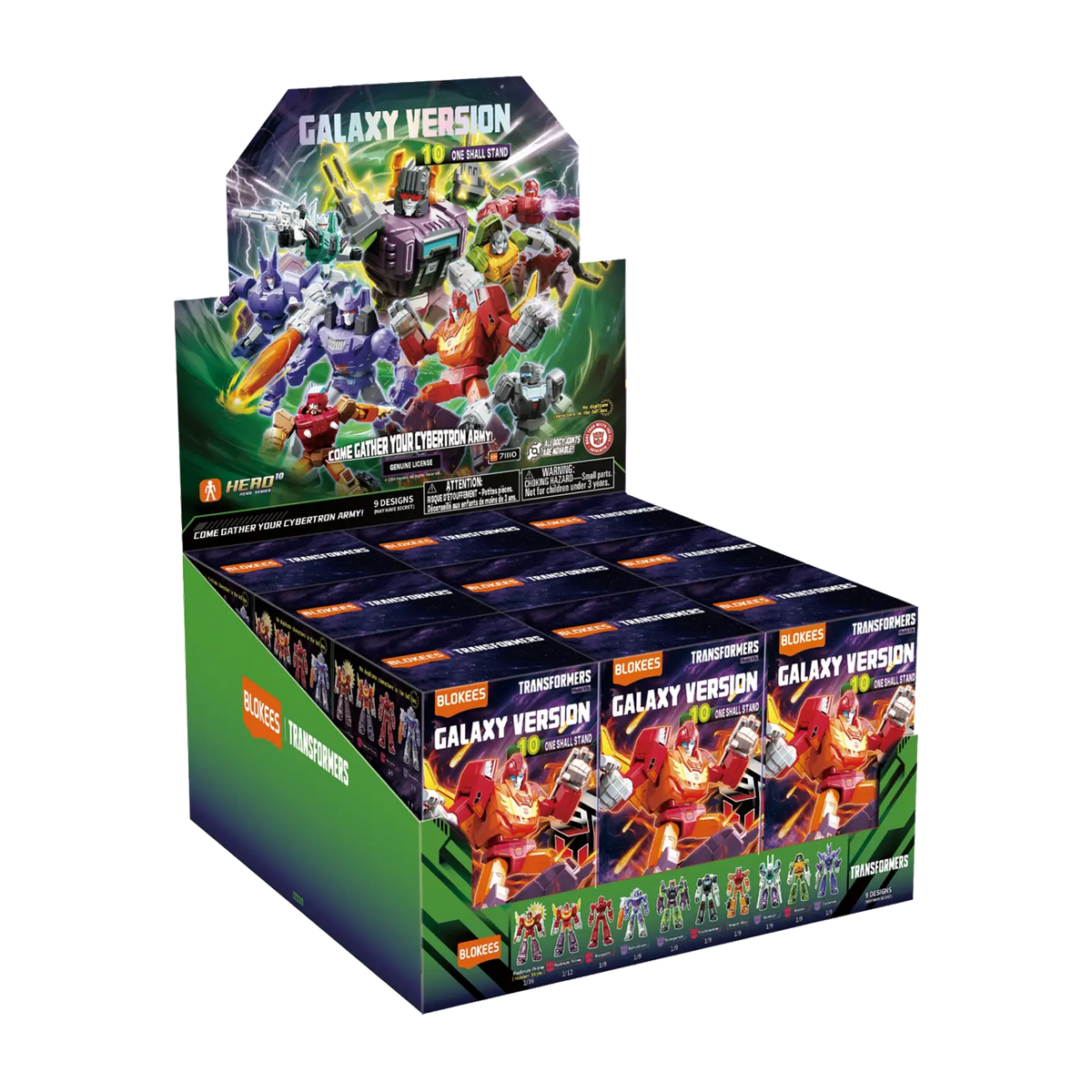 Blokees Transformers Galaxy Version 10 One Shall Stand