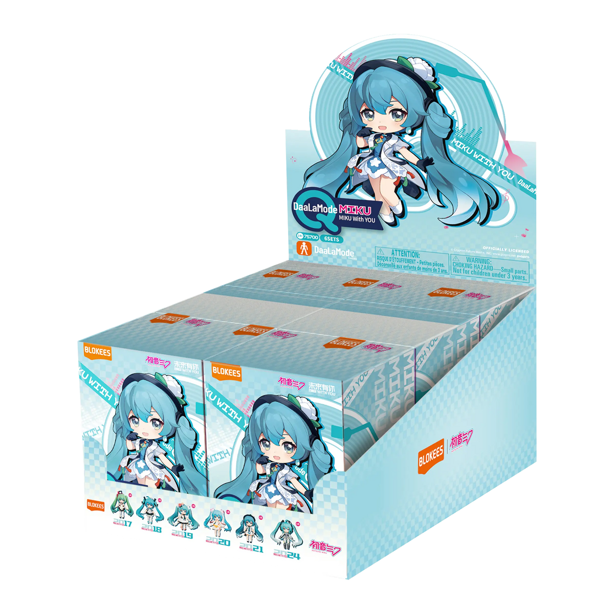 Blokees Hatsune Miku DaaLaMode Q Series - MIKU WITH YOU