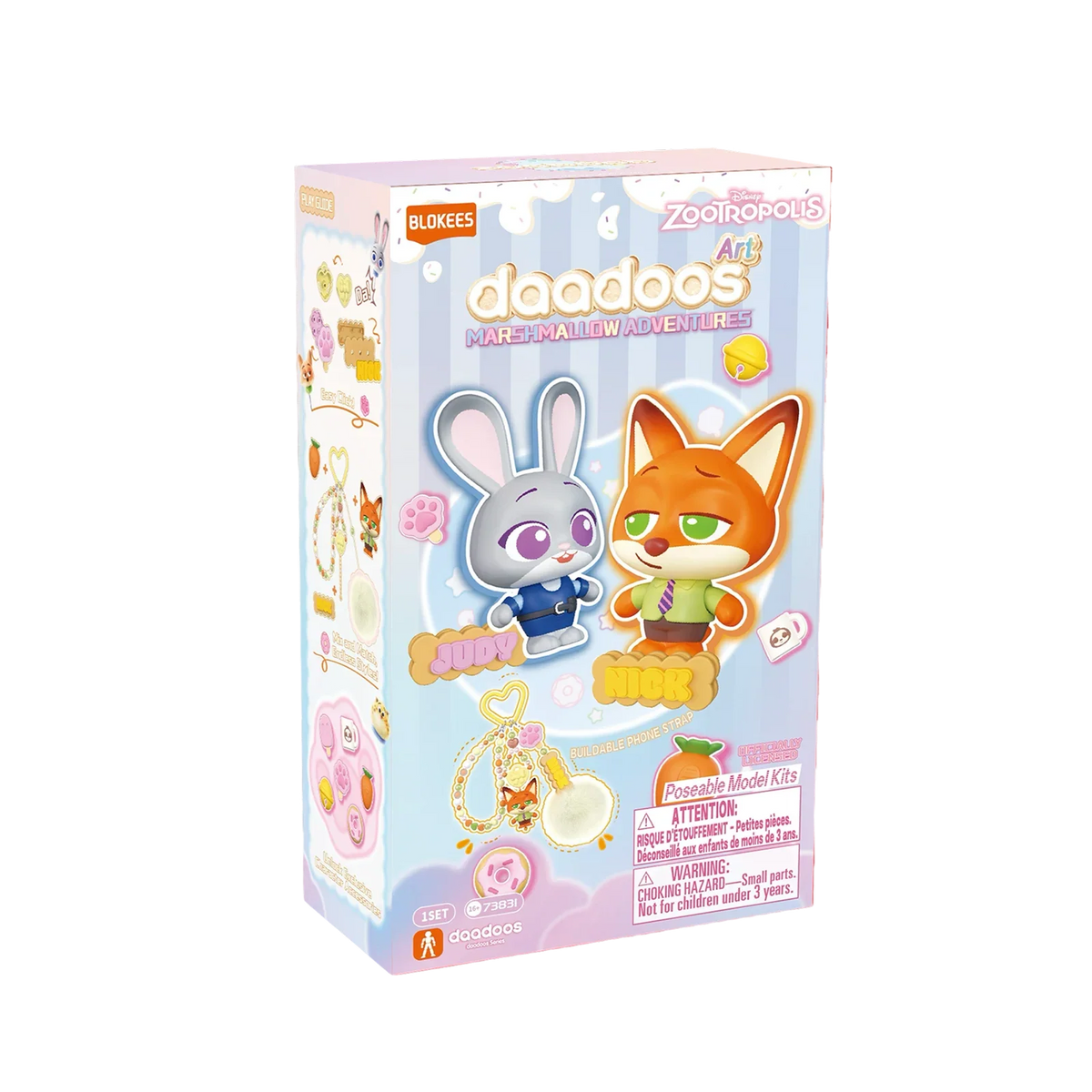 Blokees Zootopia daadoos Art Series 01 - Marshmallow Adventures