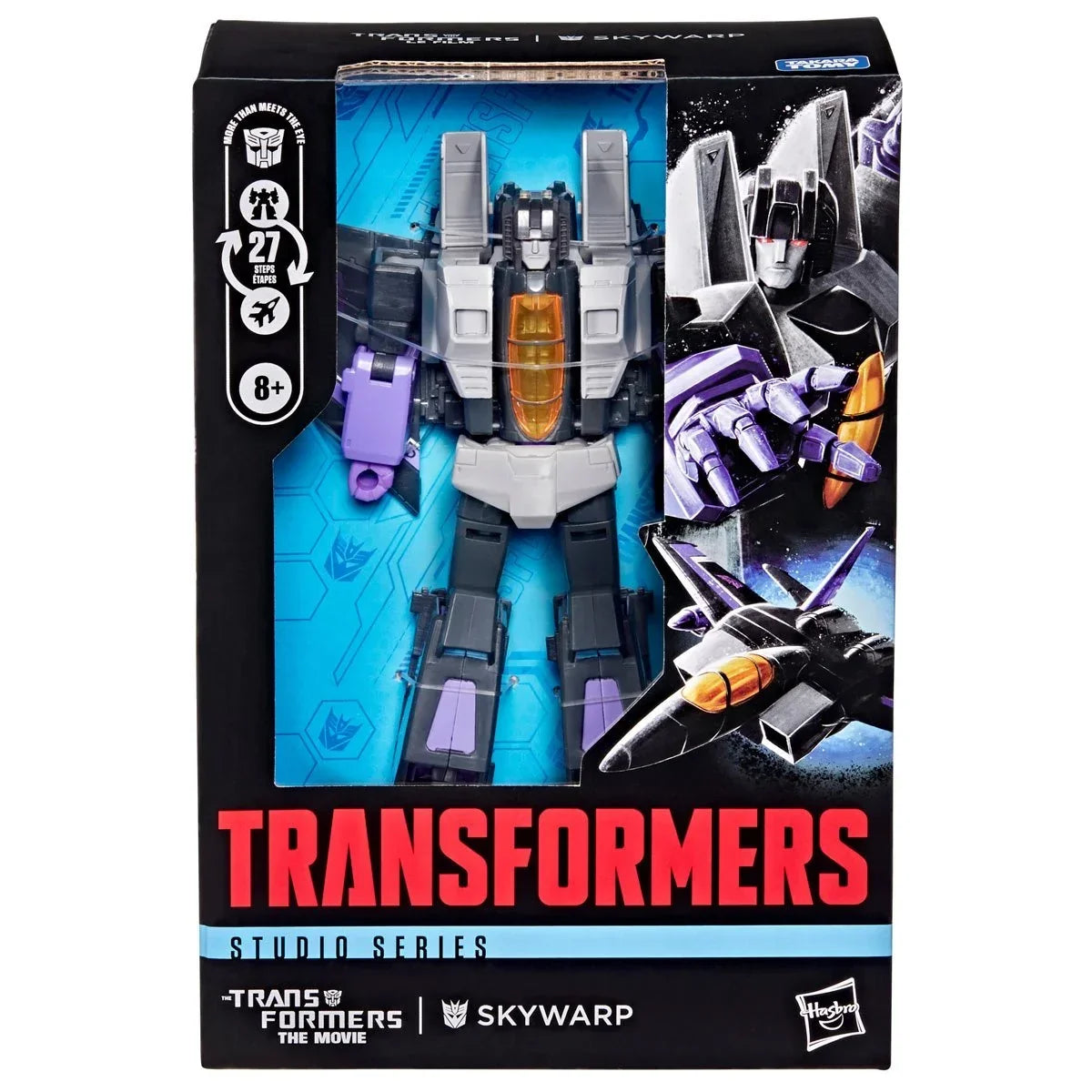 Transformers Studio Series 86 Voyager Skywarp Action Figure