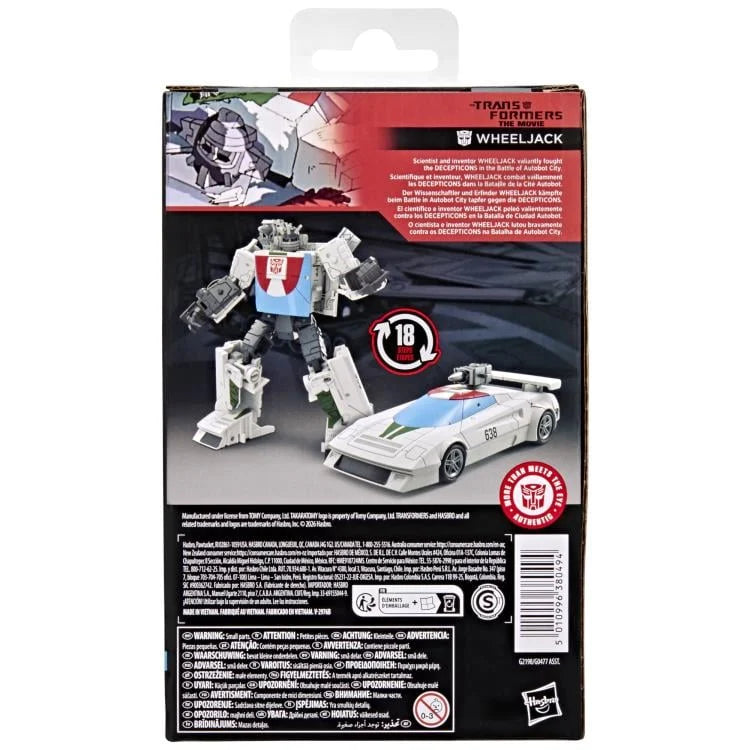 Transformers Generations Studio Series 86 Deluxe Wheeljack Action Figure