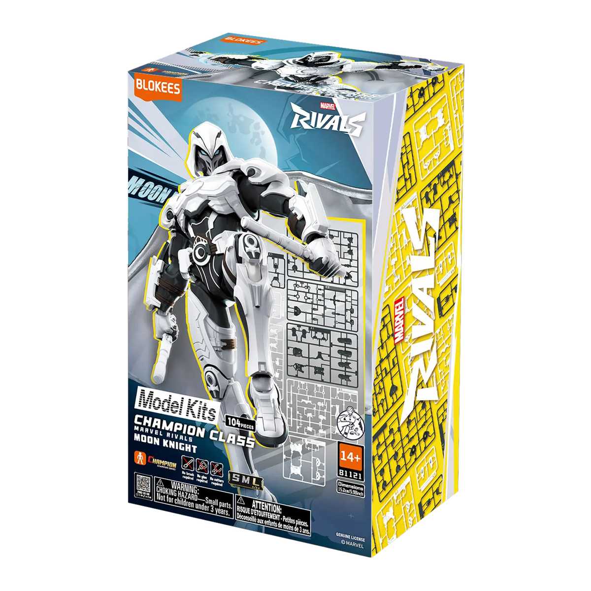 MARVEL RIVALS™ CHAMPION CLASS 10 MOON KNIGHT™ MODEL KITS | BLOKEES