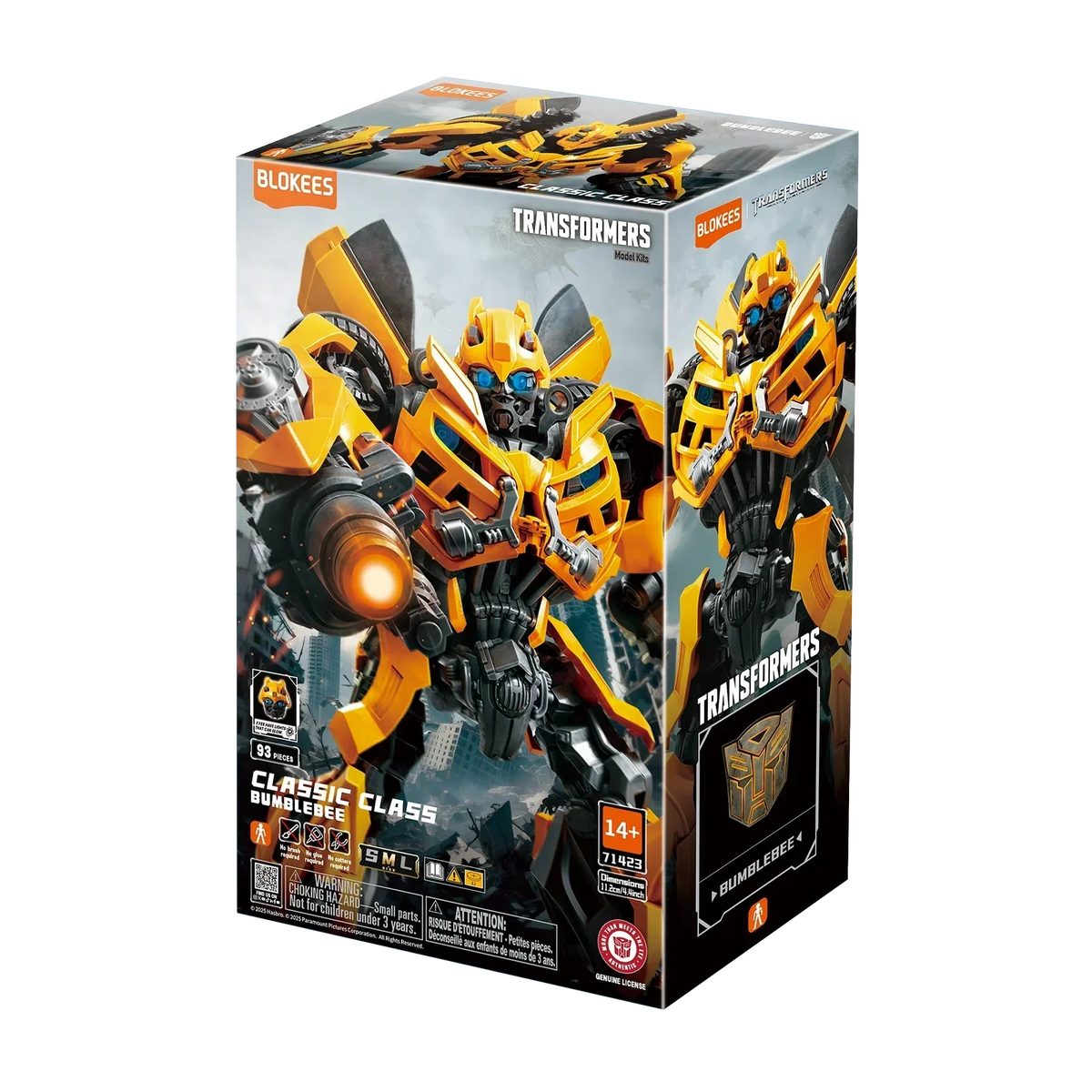 Blokees Transformers Classic Class #23 Bumblebee (Transformers Dark of the Moon) Model Kit