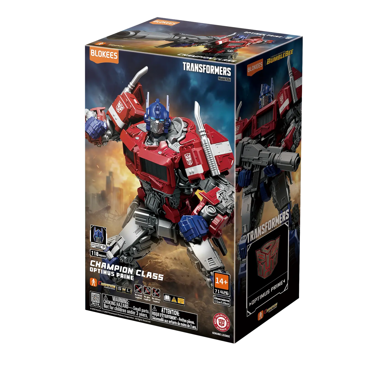 Blokees Transformers Champion Class #26 Optimus Prime (Bumblebee) Model Kit