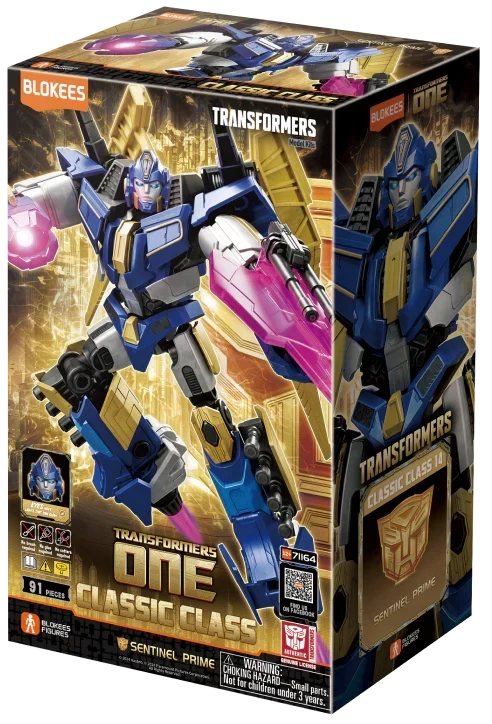 Blokees Transformers Classic Class #14 Sentinel Prime (Transformers One) Model Kit