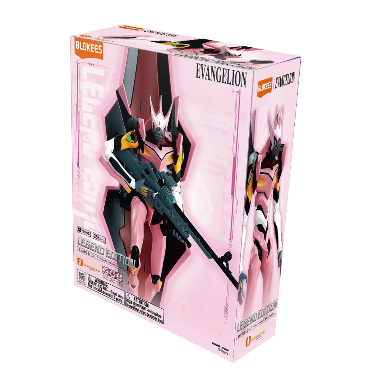 Blokees | Legend Edition Evangelion Production Model Custom Type-08α