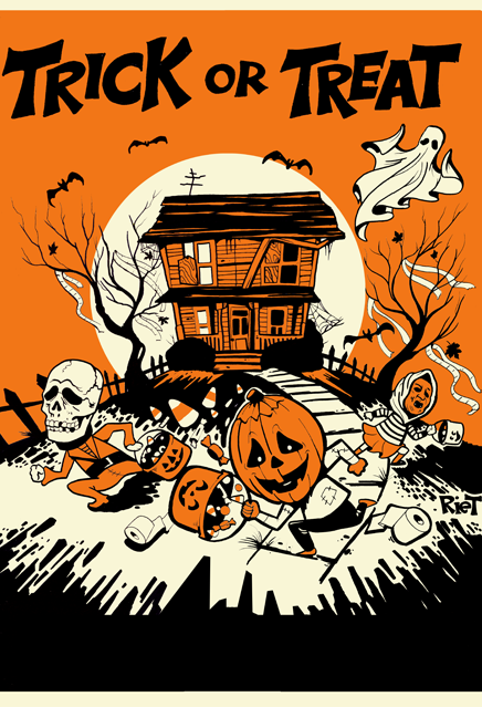 Trick or Treat Bag - The Wicked Three Bag