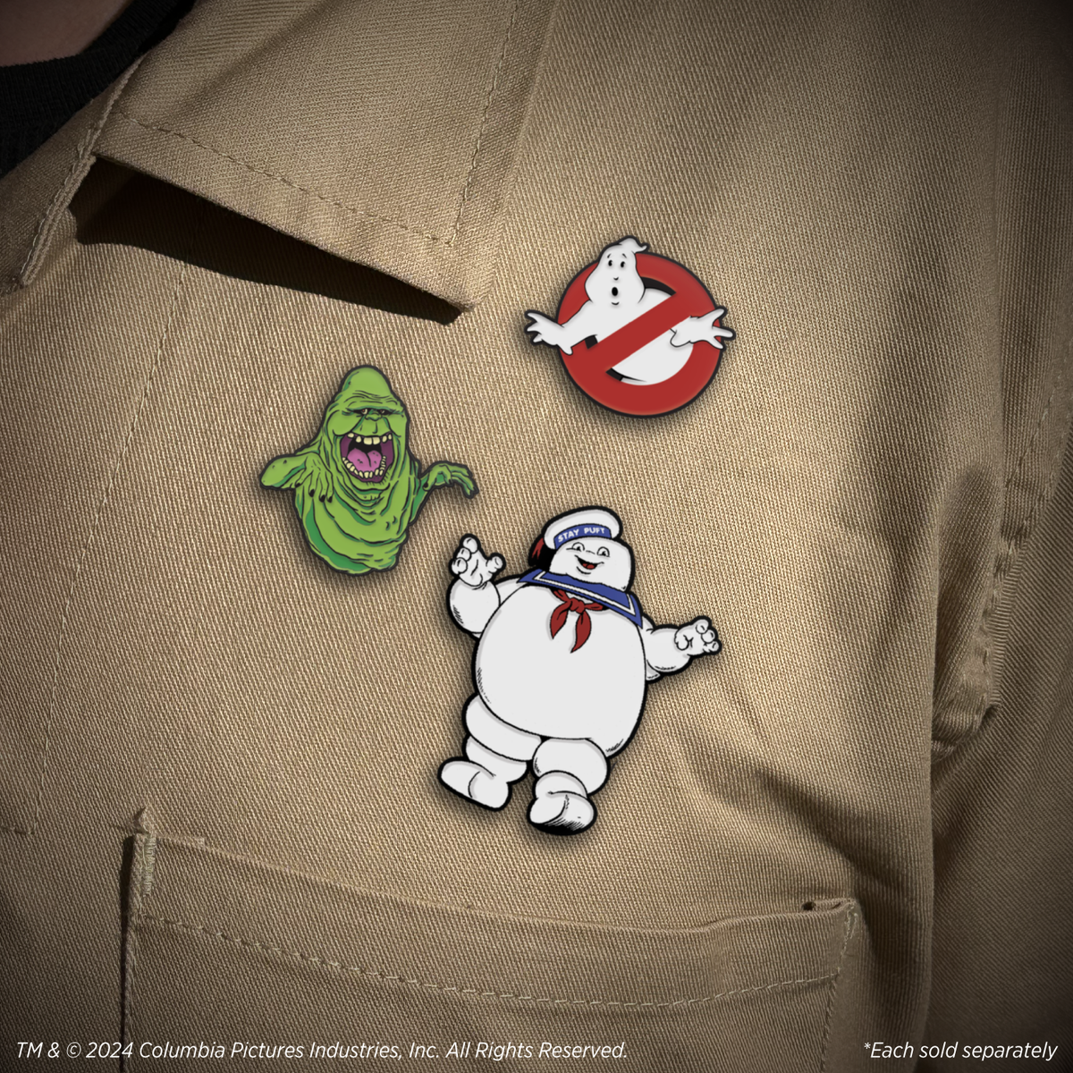 Ghostbusters - Stay Puft Enamel Pin