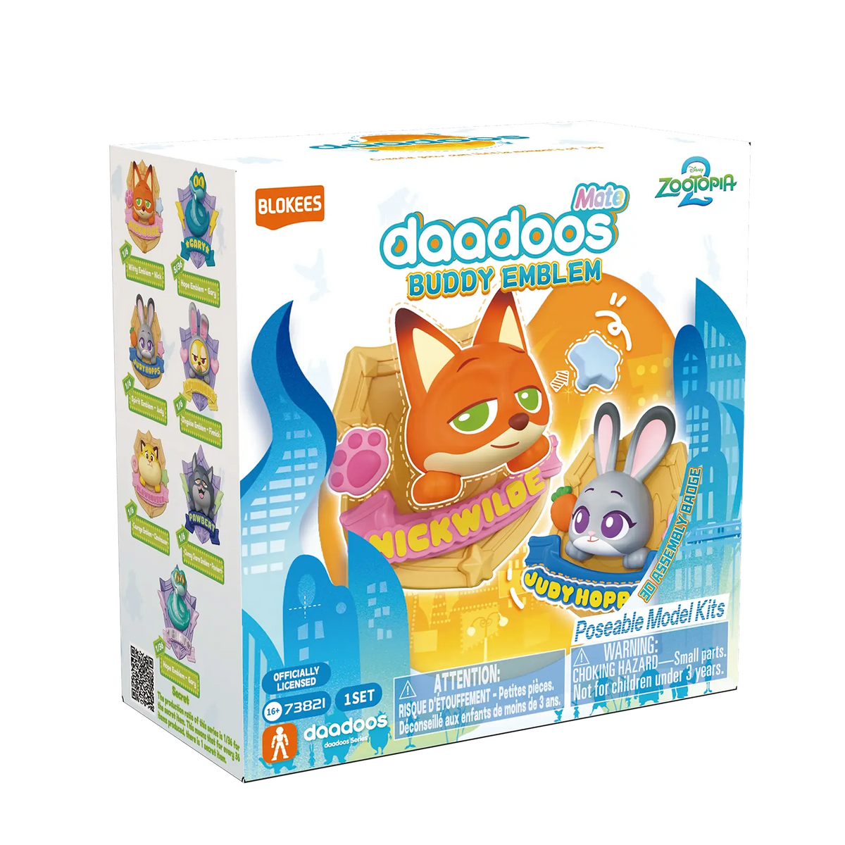 Blokees Zootopia daadoos Mate Series 01 - Buddy Emblem