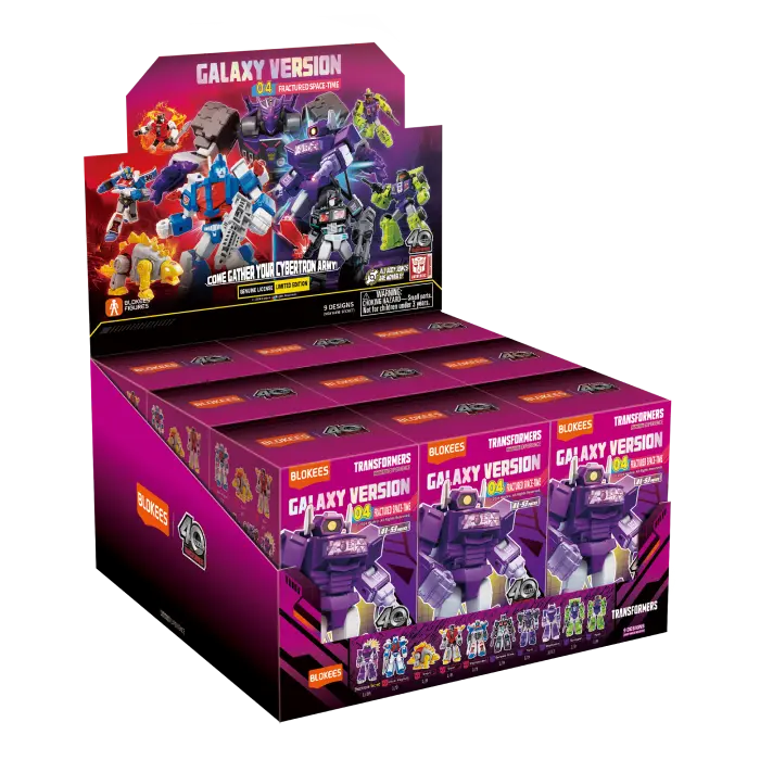 Blokees Transformers Galaxy Version 04 Fractured Space-Time