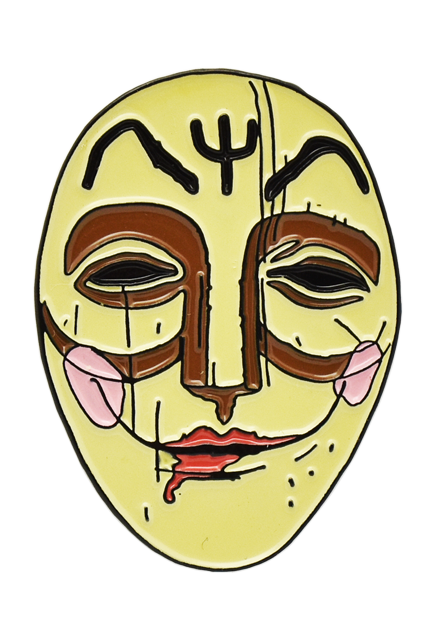 Krampus - Dark Elf Gluggagaegir (Window Peeper) Enamel Pin