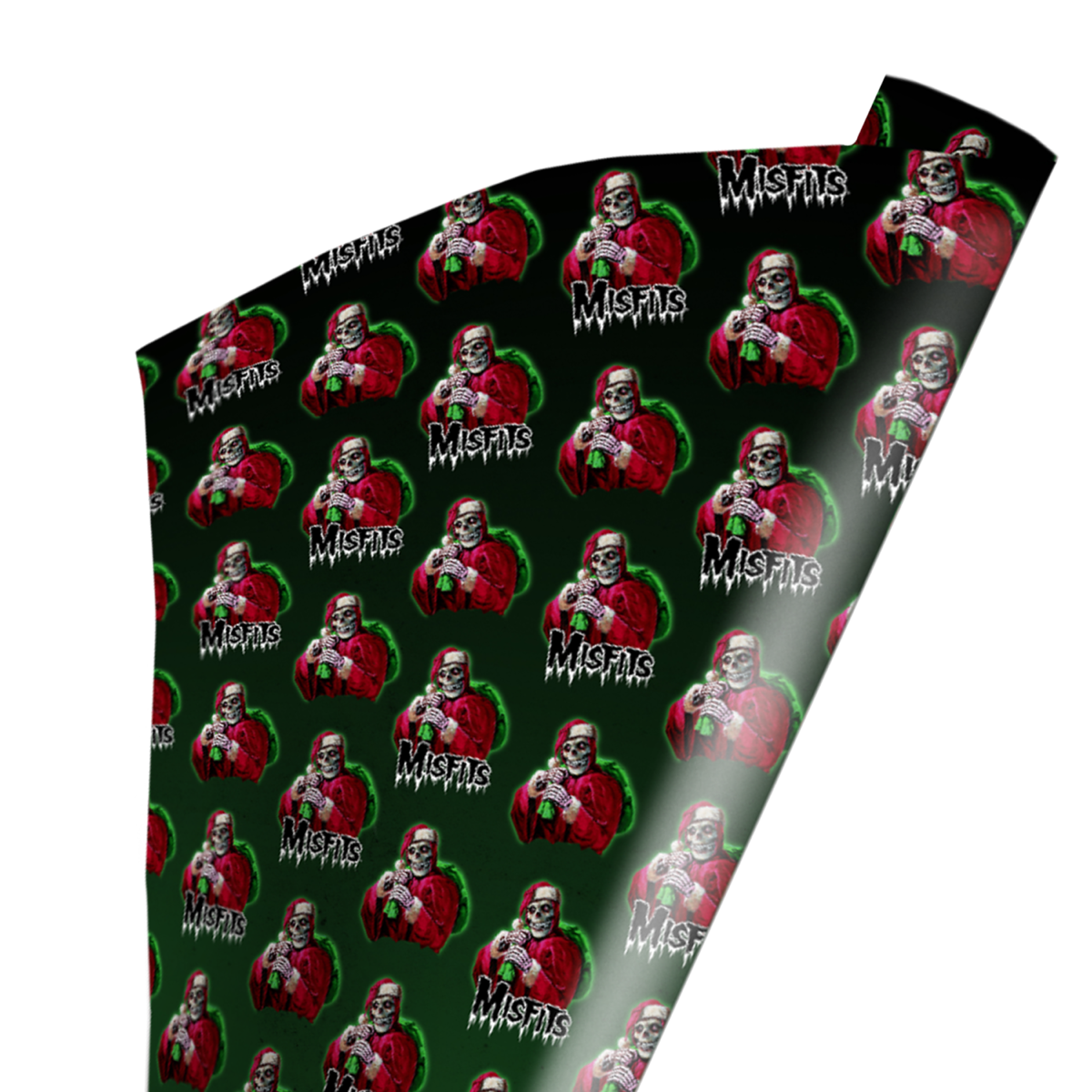 Misfits - Crimson Cringle Wrapping Paper