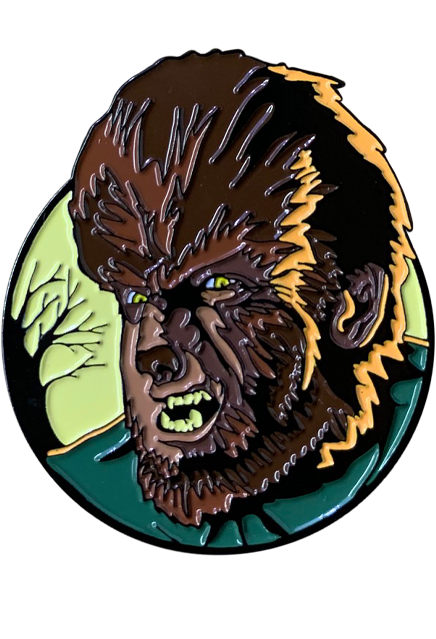 The Wolfman Enamel Pin