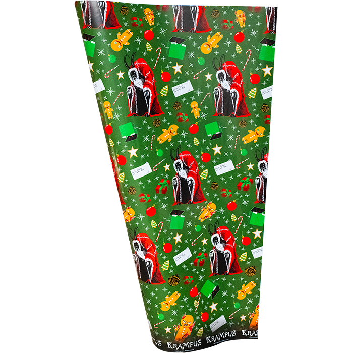 Krampus - Seasons Greetings Wrapping Paper
