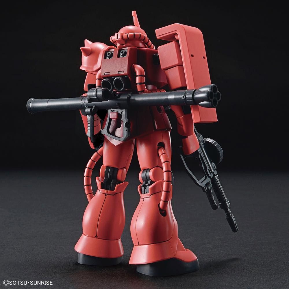 Gundam 1/144 HGUC #234 Gundam 0079 MS-06S Char's Zaku II (Revive Ver.) Model Kit