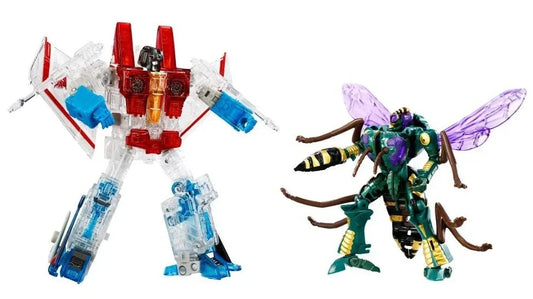 Transformers BWVS-08 Ghost Starscream vs. Haunted Waspinator Premium Finish 2 Pack Action Figure