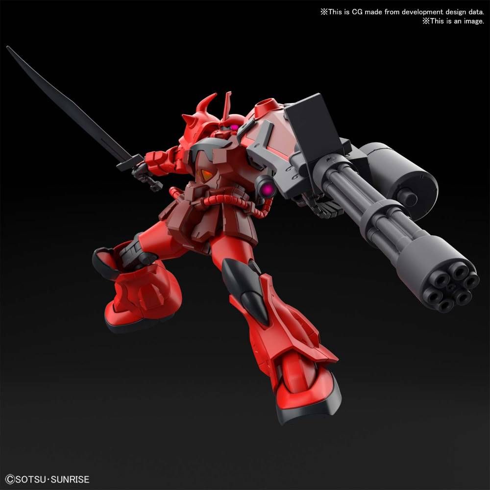 Gundam 1/144 HGBB #08 Breaker Battlogue MS-07B-3S Gouf Crimson Custom Model Kit