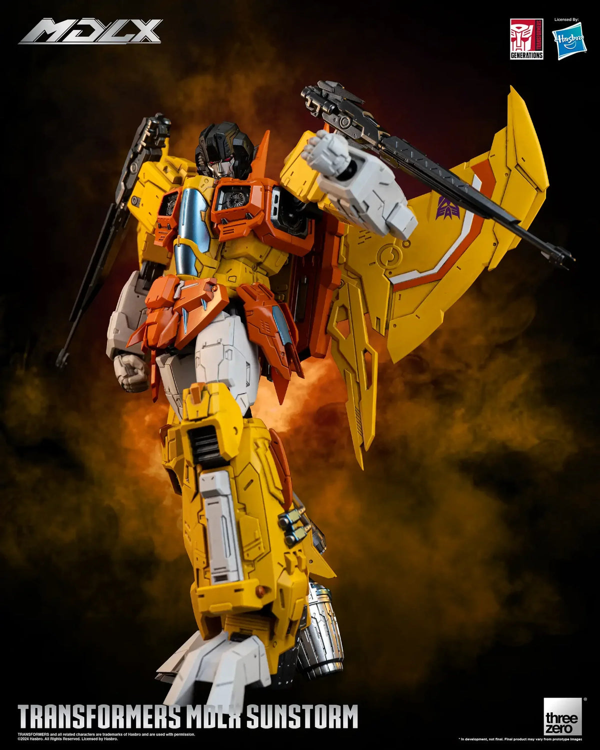 ThreeZero Transformers Sunstorm MDLX Exclusive Action Figure