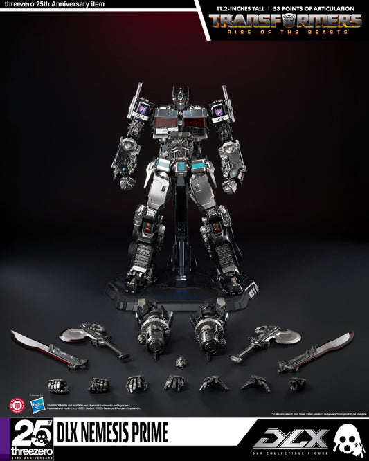 ThreeZero Transformers: Rise of the Beasts Nemesis Prime DLX Action Figure