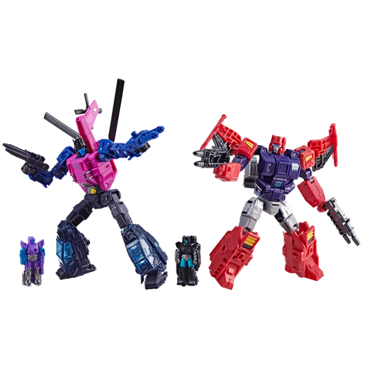 Transformers Age of the Primes Wreck 'N Doom Spinister and Topspin 2-Pack Action Figure