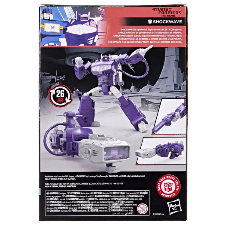 Transformers Generations Studio Series 86 Voyager Shockwave Action Figure