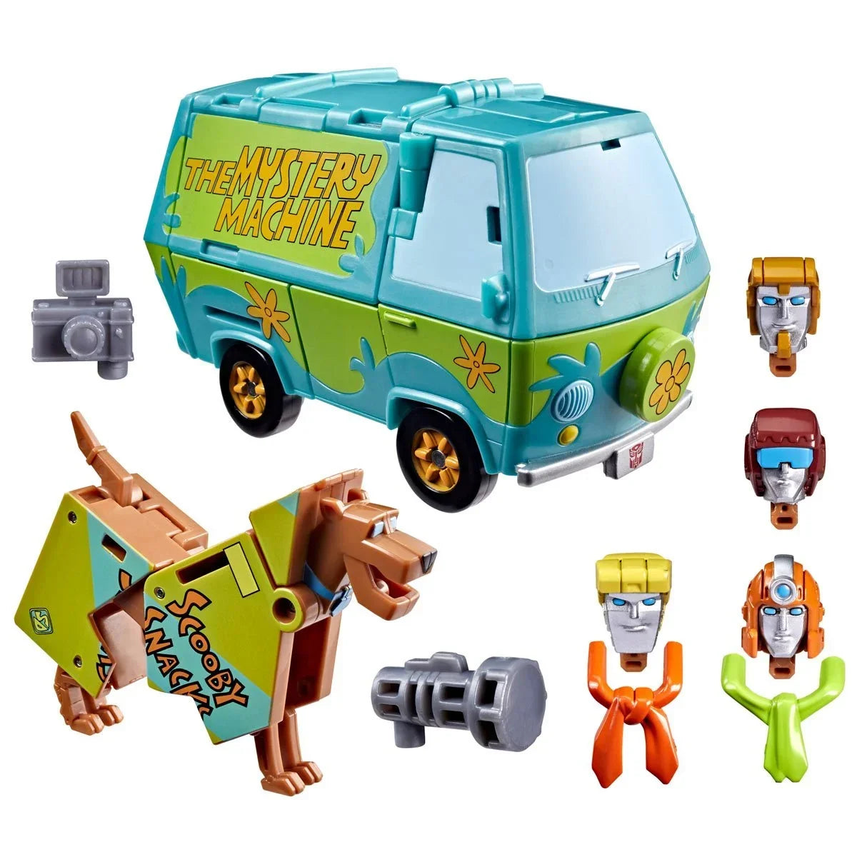 Transformers Collaborative x Scooby Doo Mysterious Prime & Automutt Action Figure