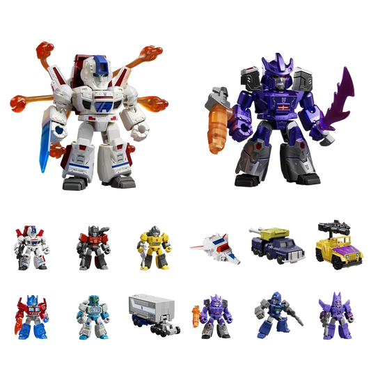 Blokees Transformers Model Kits Defender Version #05 Traitor to Tyranny Mystery Box Trading Figure Set of 12
