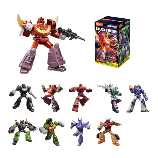 Blokees Transformers Model Kits Experience Galaxy Version #10 One Shall Stand Mystery Box Trading Figure Set of 9
