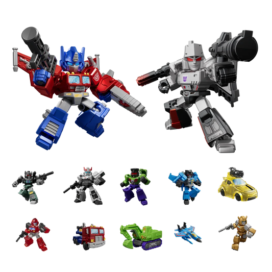 Blokees Transformers Model Kits Defender Version #01 Shattered Alliance Mystery Box Trading Figure Set of 12