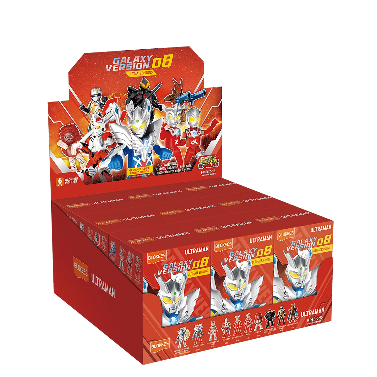 Blokees Ultraman Galaxy Version 08 Ultimate Shining