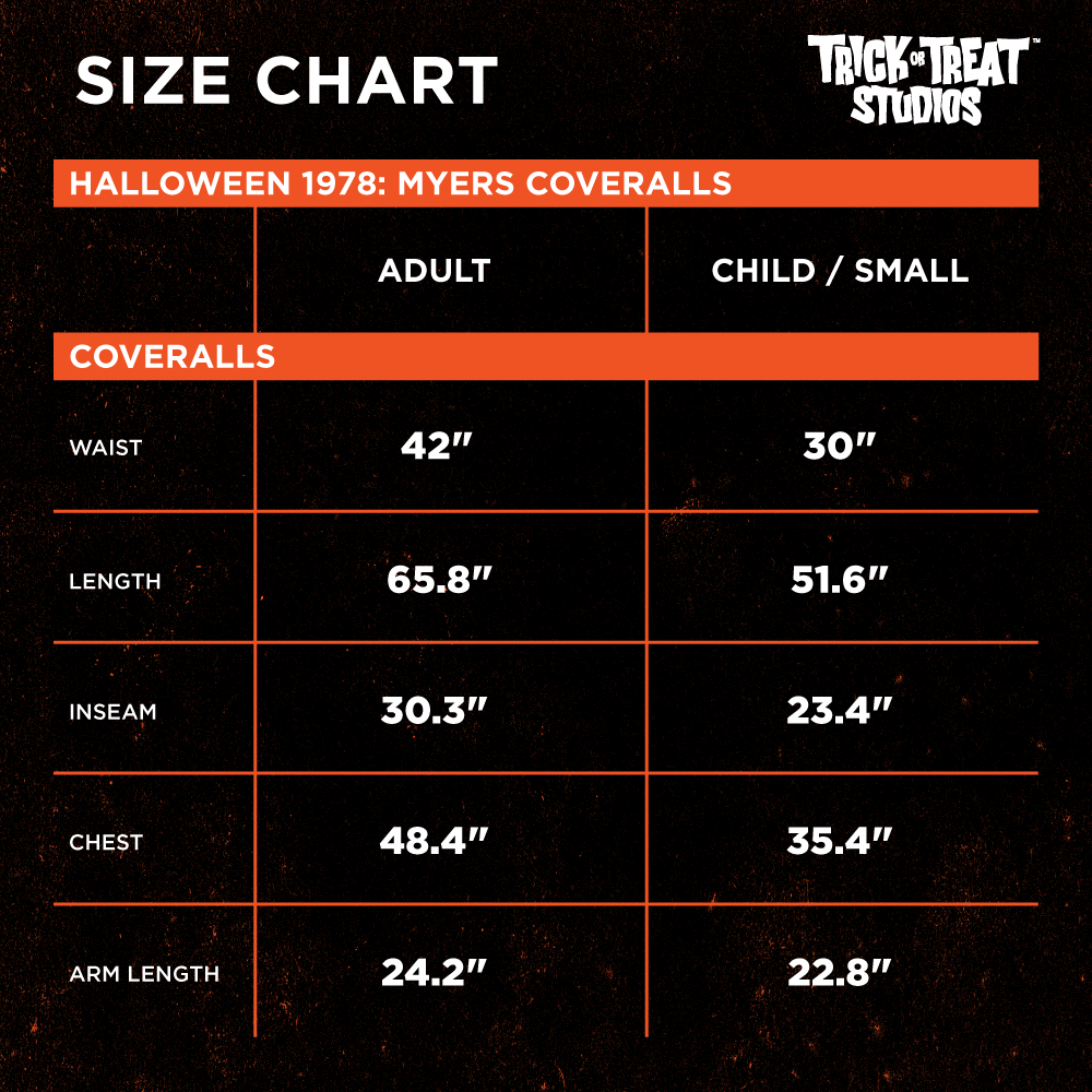Halloween - Michael Myers Adult Coveralls