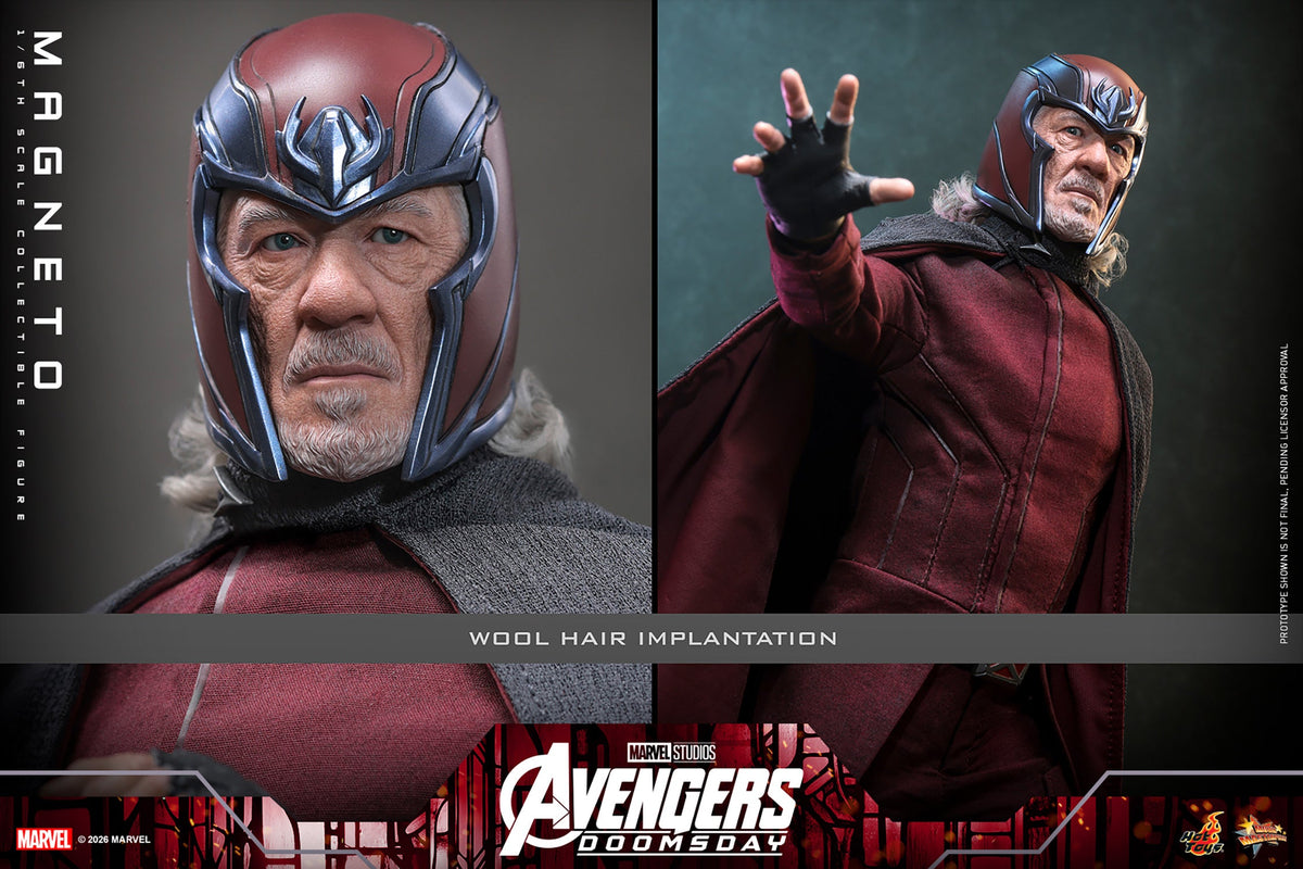 Hot Toys Magneto (Avengers: Doomsday) 1/6 Scale Action Figure