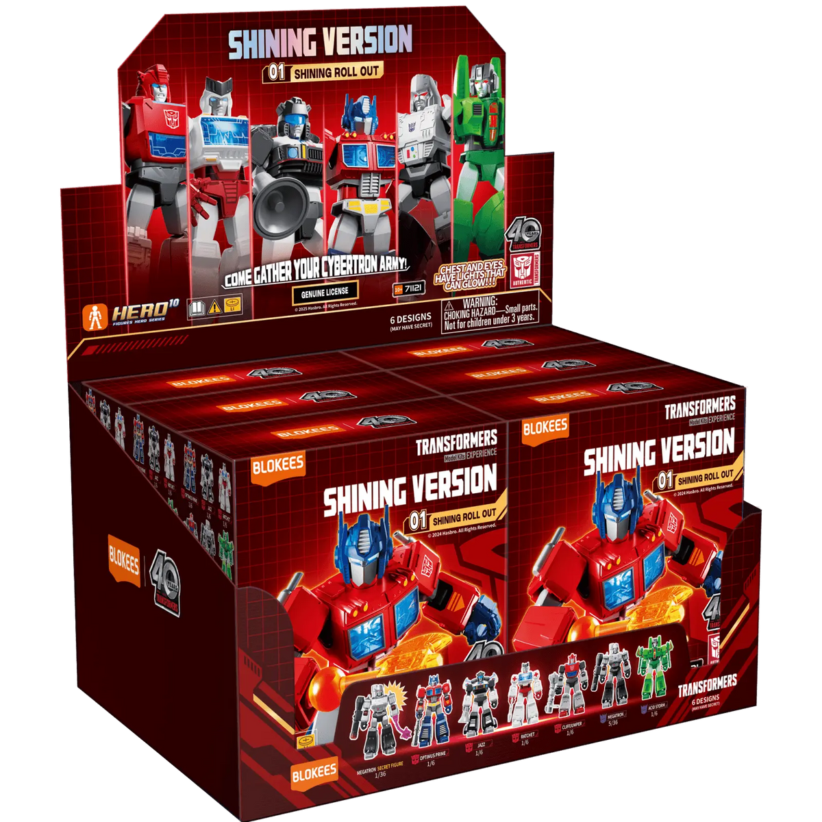 Blokees Transformers Shining Version 01 Shining Roll Out