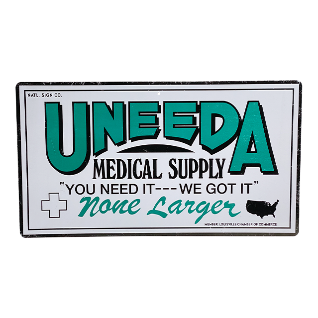 Return of the Living Dead  - UNEEDA Medical Supply Metal Sign